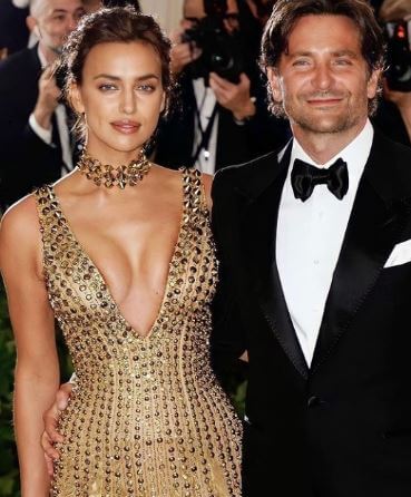 Holly Copper brother Bradley Cooper with his baby mother, Irina Shayk